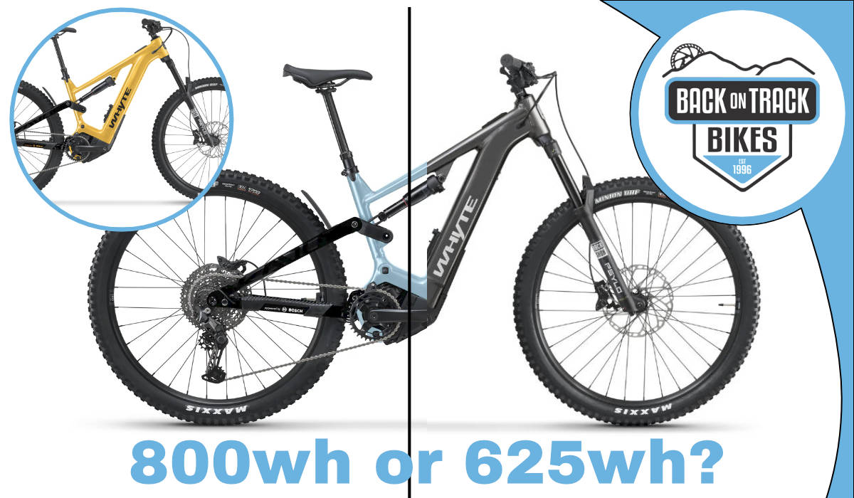 Choose the Whyte Kado S 625 or 800wh electric mob